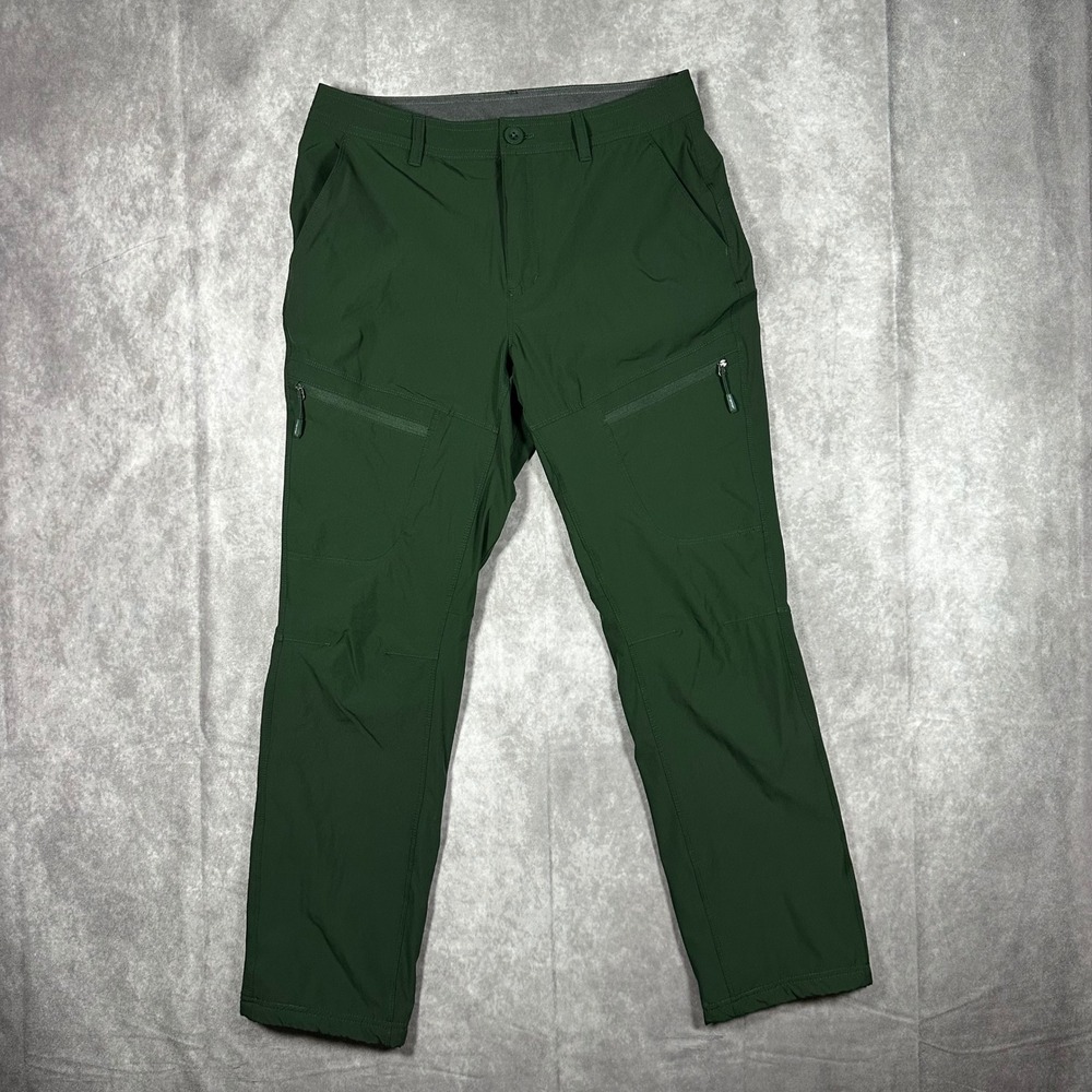 Eddie Bauer First Ascent Guide Pants Womens 6 Dark Green Hiking Outdoor Cargo